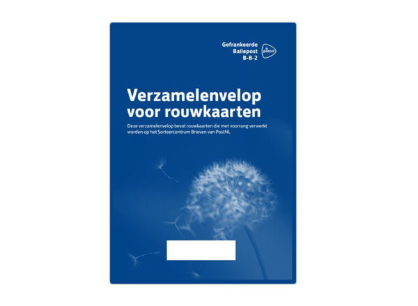 Verzendenvelop (rouwpost)