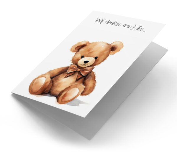 Teddy beer met eendjes