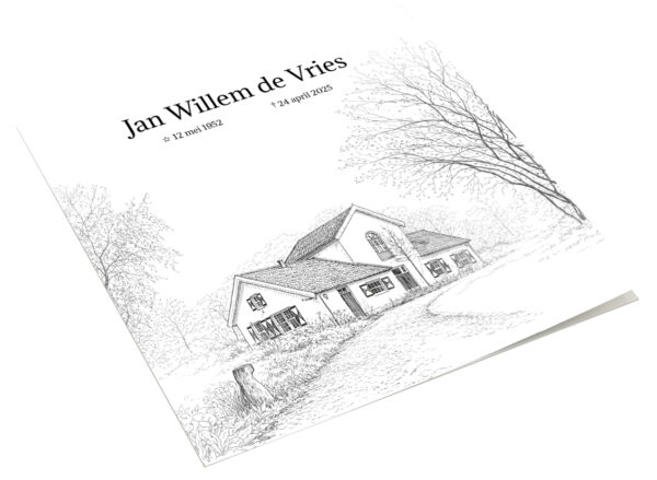 Huis ter Heide schets