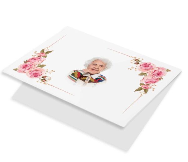 Fotokaart rozenkader